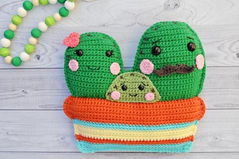 Succulent Kawaii Cuddler® Crochet Pattern