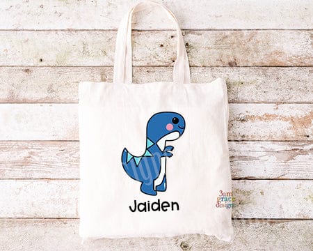 T-Rex Kawaii Cuddler Tote Bag