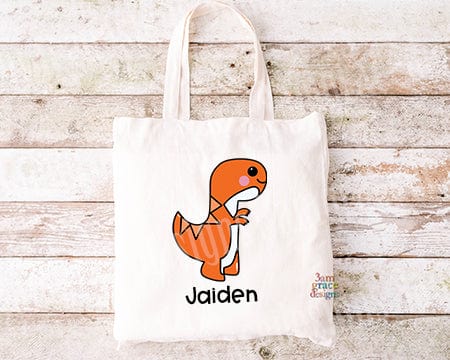 T-Rex Kawaii Cuddler Tote Bag