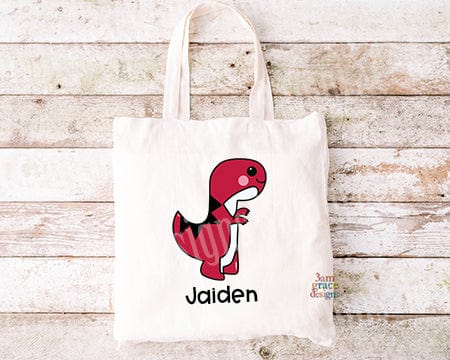 T-Rex Kawaii Cuddler Tote Bag