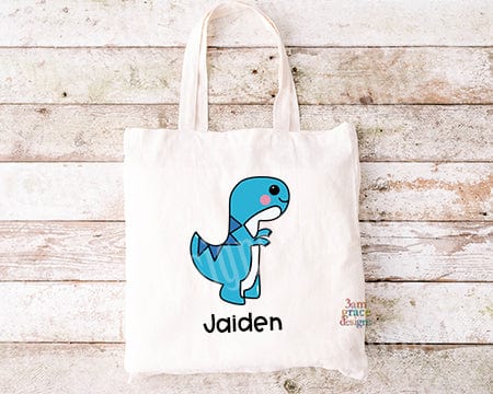 T-Rex Kawaii Cuddler Tote Bag
