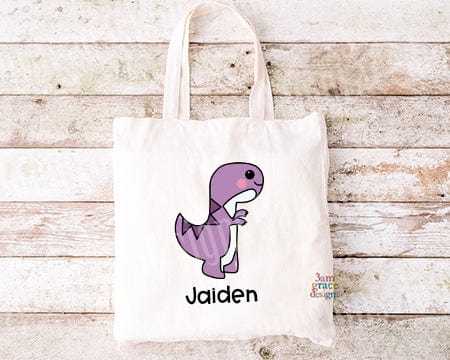 T-Rex Kawaii Cuddler Tote Bag
