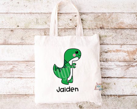 T-Rex Kawaii Cuddler Tote Bag