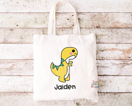 T-Rex Kawaii Cuddler Tote Bag