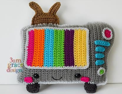 Television Kawaii Cuddler® Crochet Pattern