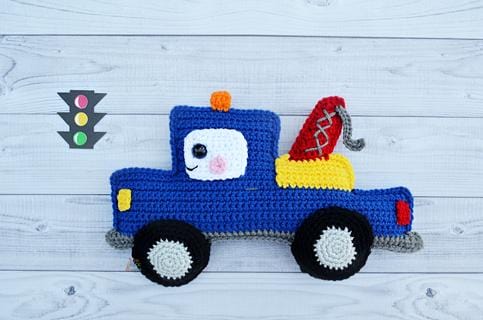 Tow Truck Kawaii Cuddler® Crochet Pattern