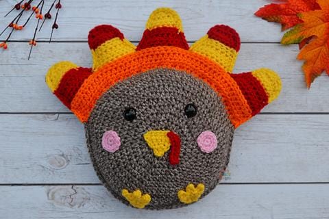 Turkey Kawaii Cuddler® Crochet Pattern