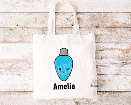 Christmas Light Kawaii Cuddler Tote Bag