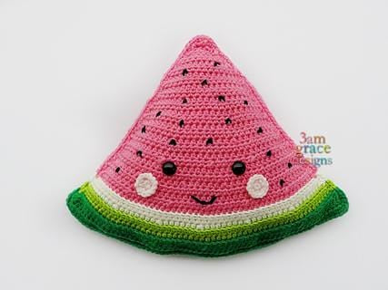 Watermelon Kawaii Cuddler® Crochet Pattern