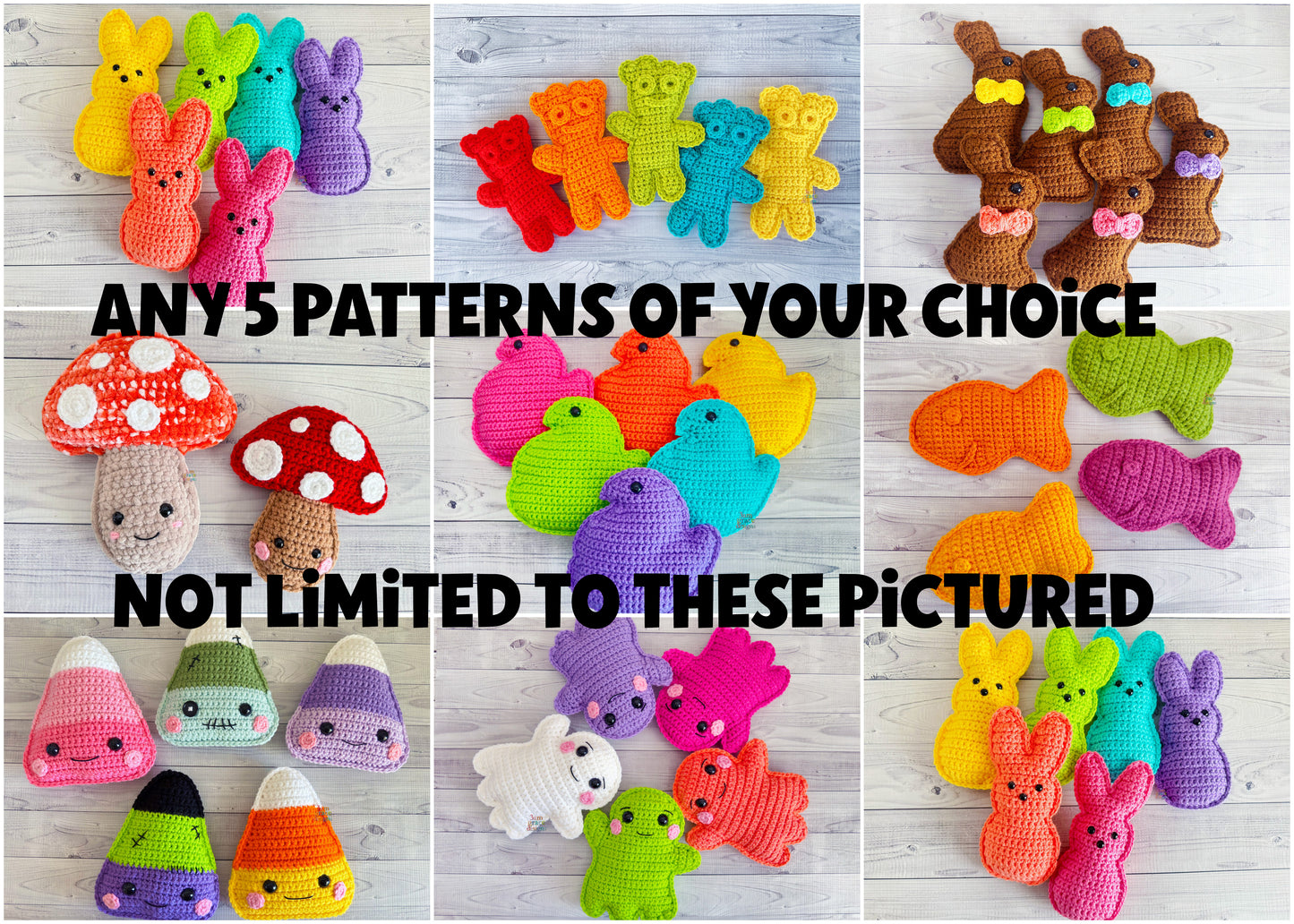 Mystery Grab Bag - 5 Pattern Petite Edition