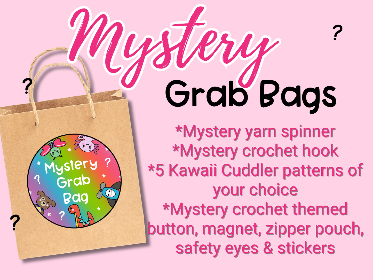 Mystery Grab Bag - 5 Pattern Petite Edition
