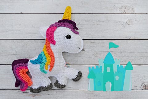 Bethany The Unicorn Kawaii Cuddler® Crochet Pattern