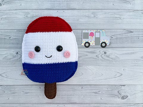 Bomb Pop Squish Kawaii Cuddler® Crochet Pattern