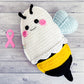 Boo Bee Kawaii Cuddler® Crochet Pattern