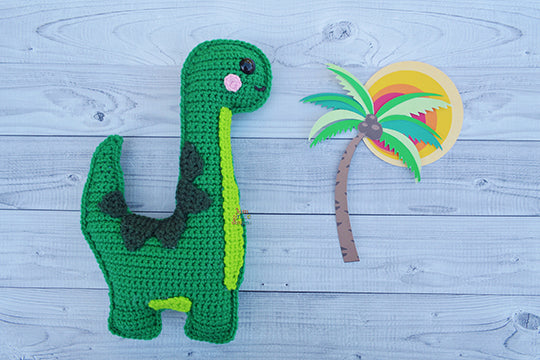 Brontosaurus Kawaii Cuddler® Crochet Pattern