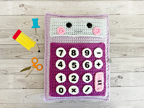 Felt Calculator Number Sets For Crochet/Knit Amigurumi - 2 Sets