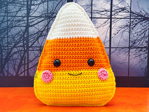 Candy Corn Kawaii Cuddler® Crochet Pattern