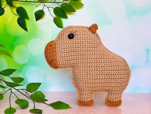 Capybara Kawaii Cuddler® Crochet Pattern