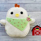 Chicken Squish Kawaii Cuddler® Crochet Pattern