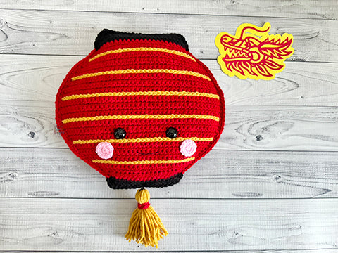 Chinese Lantern Kawaii Cuddler® Crochet Pattern