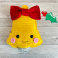 Christmas Bell Kawaii Cuddler® Crochet Pattern