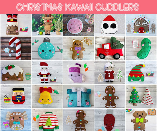 Christmas Kawaii Cuddler® Crochet Pattern Bundle