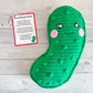 Christmas Pickle Kawaii Cuddler® Crochet Pattern
