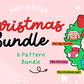 Mini Christmas Kawaii Cuddler® Crochet Pattern BUNDLE