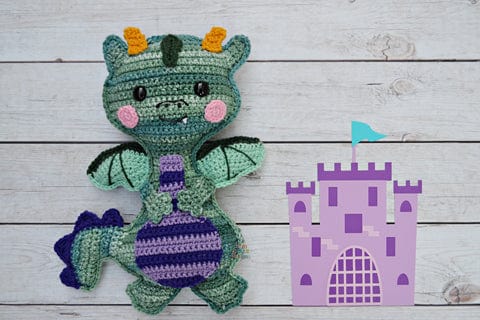 Dragon Kawaii Cuddler® Crochet Pattern