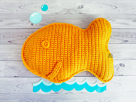 Fish Cracker Kawaii Cuddler® Crochet Pattern