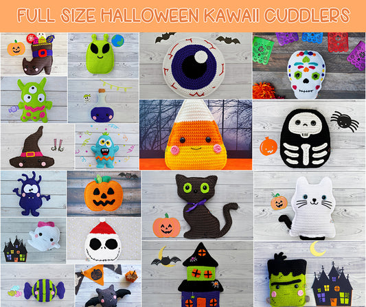 Full Size Halloween Crochet Pattern Bundle