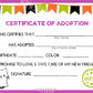Ghost Kitty Kawaii Cuddler® Adoption Certificate