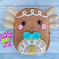 Gingerbread Axolotl Squish Kawaii Cuddler® Crochet Pattern