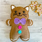 Gingerbread Kitty Kawaii Cuddler® Crochet Pattern