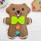 Gingerbread Puppy Kawaii Cuddler® Crochet Pattern