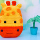 Giraffe Head Kawaii Cuddler® Crochet Pattern
