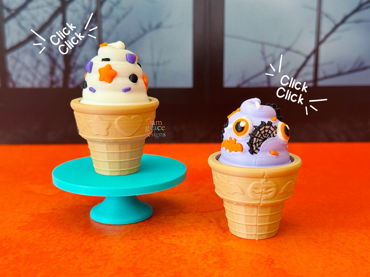 Spooky Ice Cream Clicker Fidget