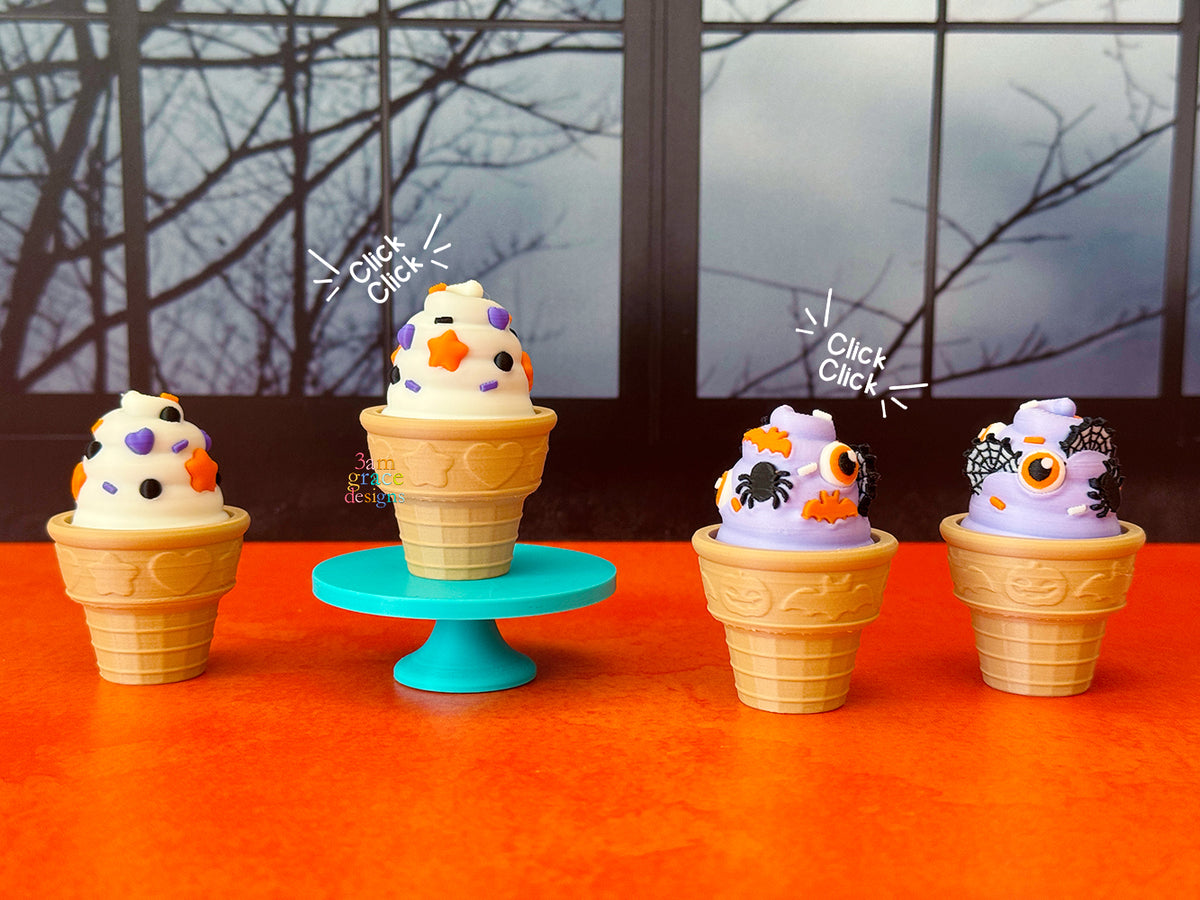 Spooky Ice Cream Clicker Fidget