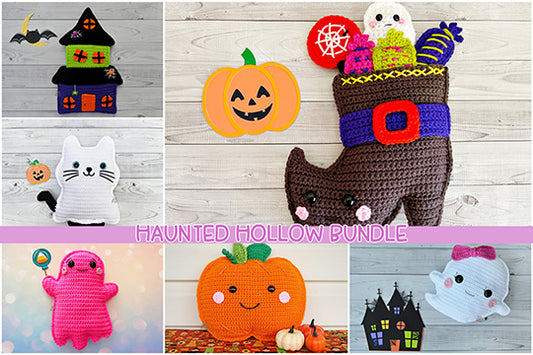 Haunted Hollow Halloween Crochet Pattern Bundle