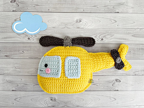 Helicopter Kawaii Cuddler® Crochet Pattern