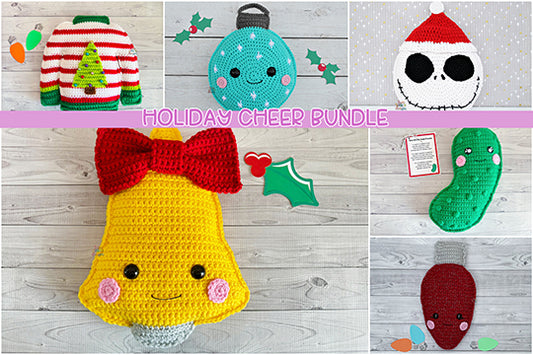 Holiday Cheer Christmas Crochet Pattern Bundle
