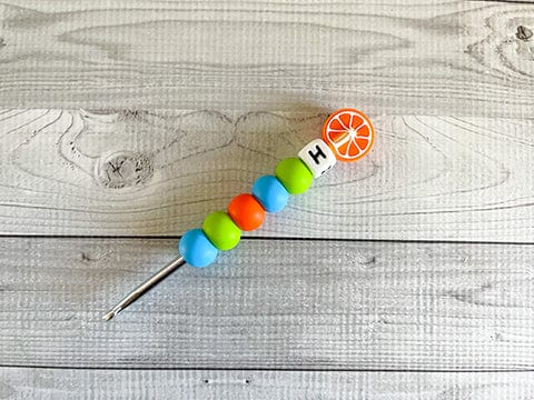 Orange Slice Crochet Hook
