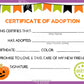 Jack O' LanternKawaii Cuddler® Adoption Certificate