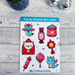 Kawaii Chinese New Year Vinyl Sticker Sheet