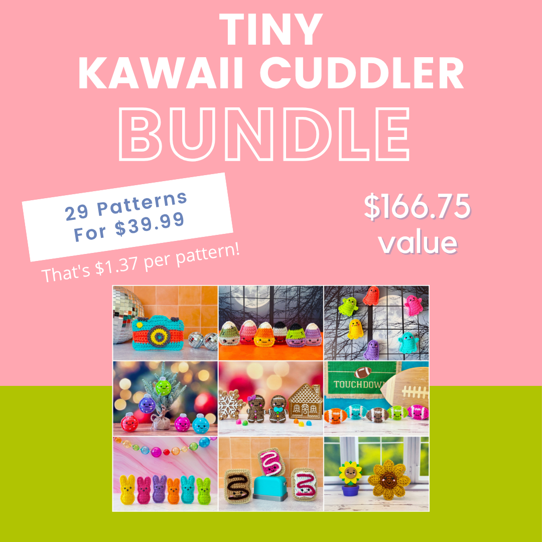 **Limited Time Offer** Tiny Kawaii Cuddler® Crochet Pattern Bundle
