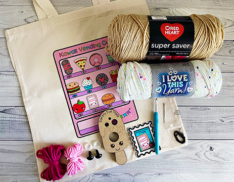 Kit For Learn To Crochet The Kawaii Cuddler Way Course