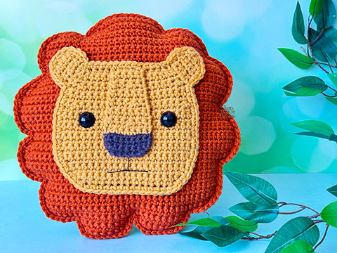 Lion Head Kawaii Cuddler® Crochet Pattern