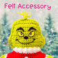 Felt Mean One Face Accessory Set For Crochet/Knit Amigurumi - 4 Sets