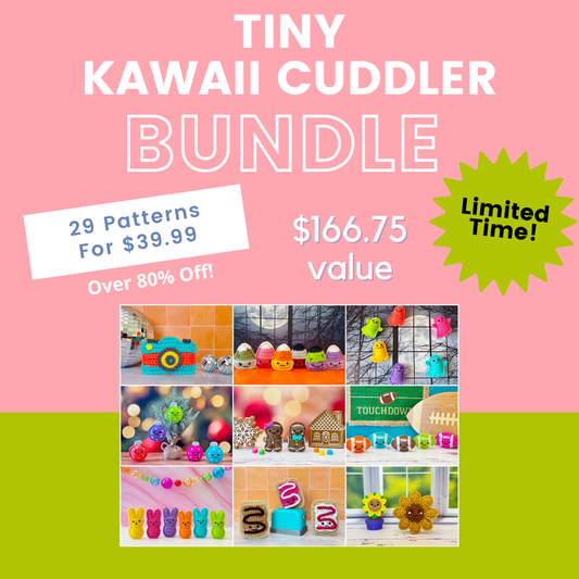 **Limited Time Offer** Tiny Kawaii Cuddler® Crochet Pattern Bundle
