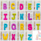 Mini Alphabet Letter Kawaii Cuddler® Crochet Pattern Bundle